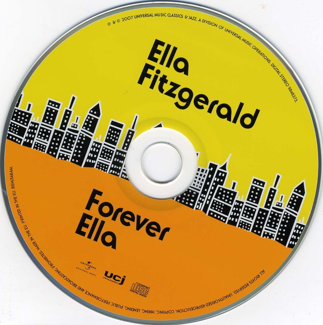 Ella Fitzgerald  Forever Ella : CD